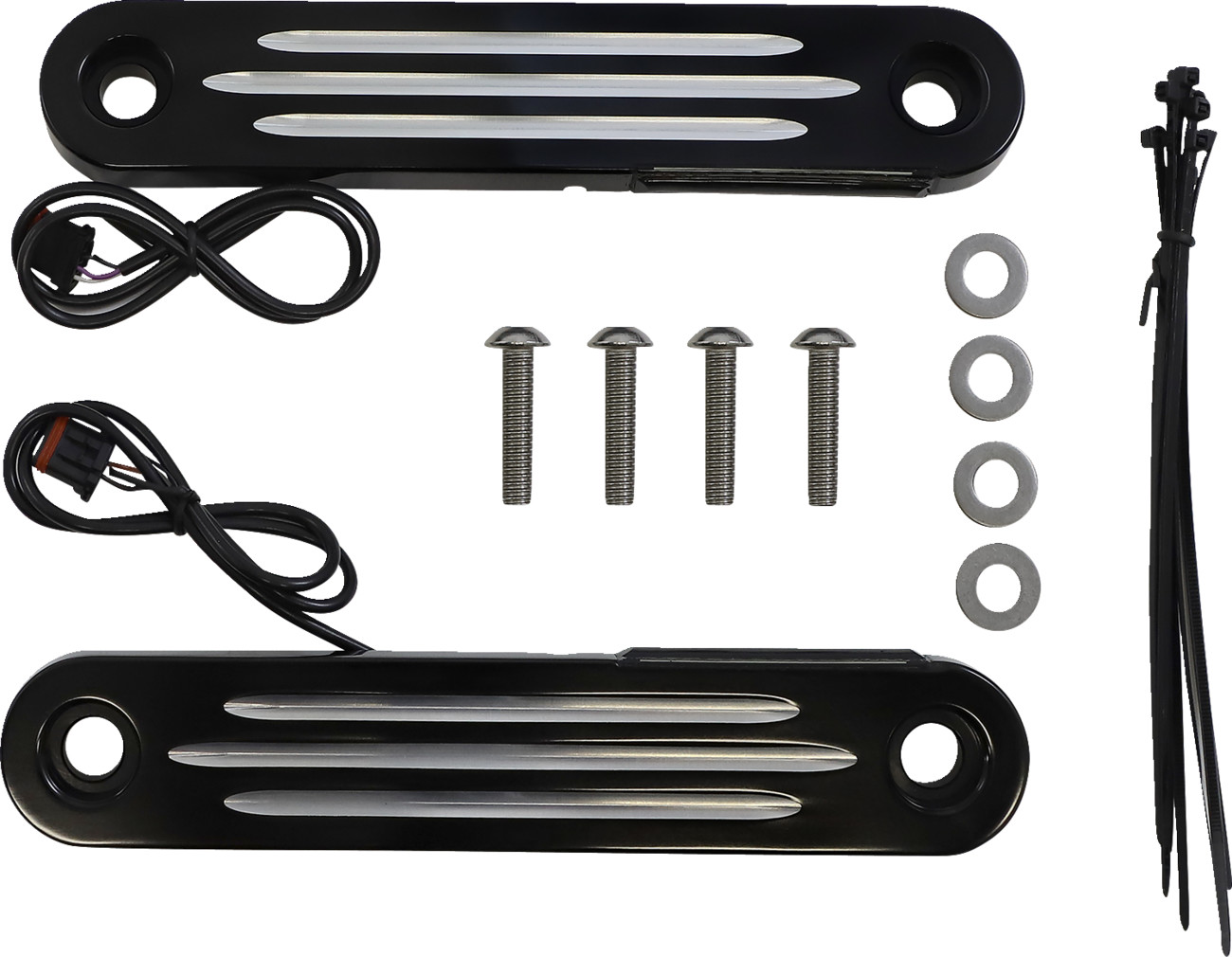 Custom Dynamics ProBEAM V2 LED Front Turn Signal Strips For Harley Touring 1996-2025