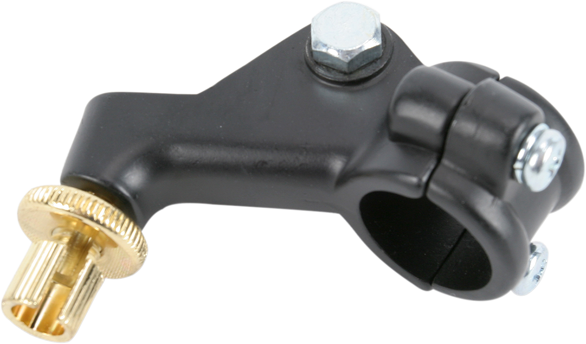 PARTS UNLIMITED Two-Piece Black Lever Holder