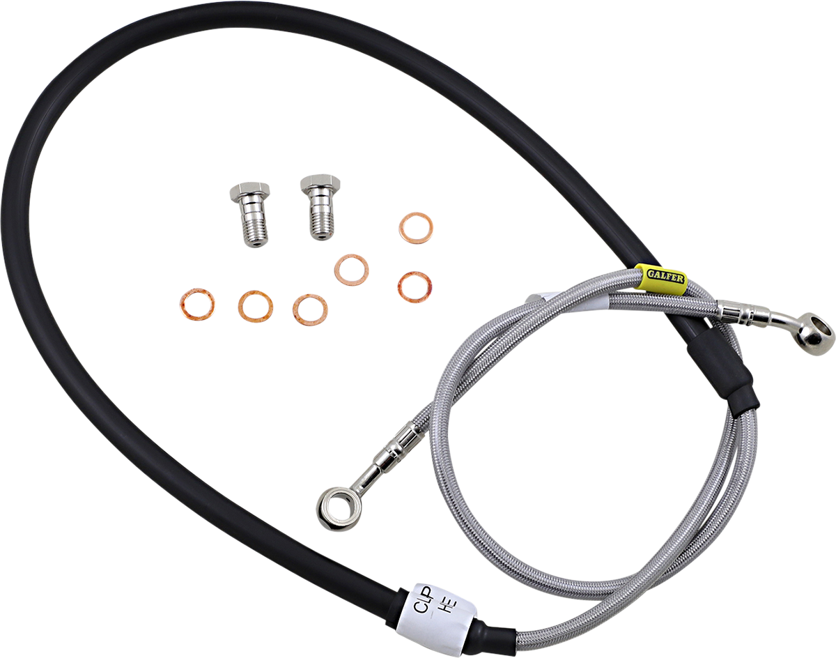 Gbrakes Brake Line Kit - Stainless Steel 2004-2017 Honda CRF250X / 2004-2018 Honda CRF450X
