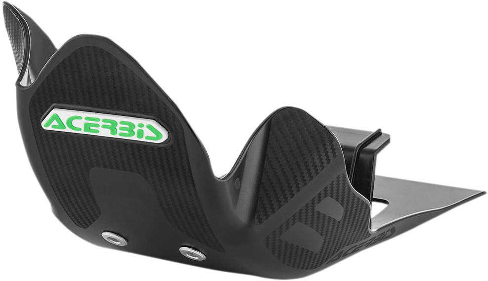 Acerbis Skid Plate - Black - KX 250/250F 2017-2018 Kawasaki KX250F / 2020-2020 Kawasaki KX250