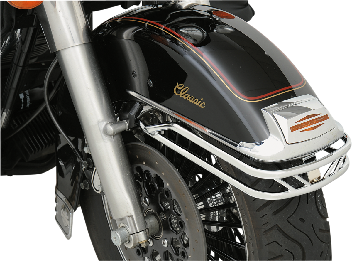 Drag specialties Front Fender Rail - Chrome - FLH '83-'13 Harley Davidson