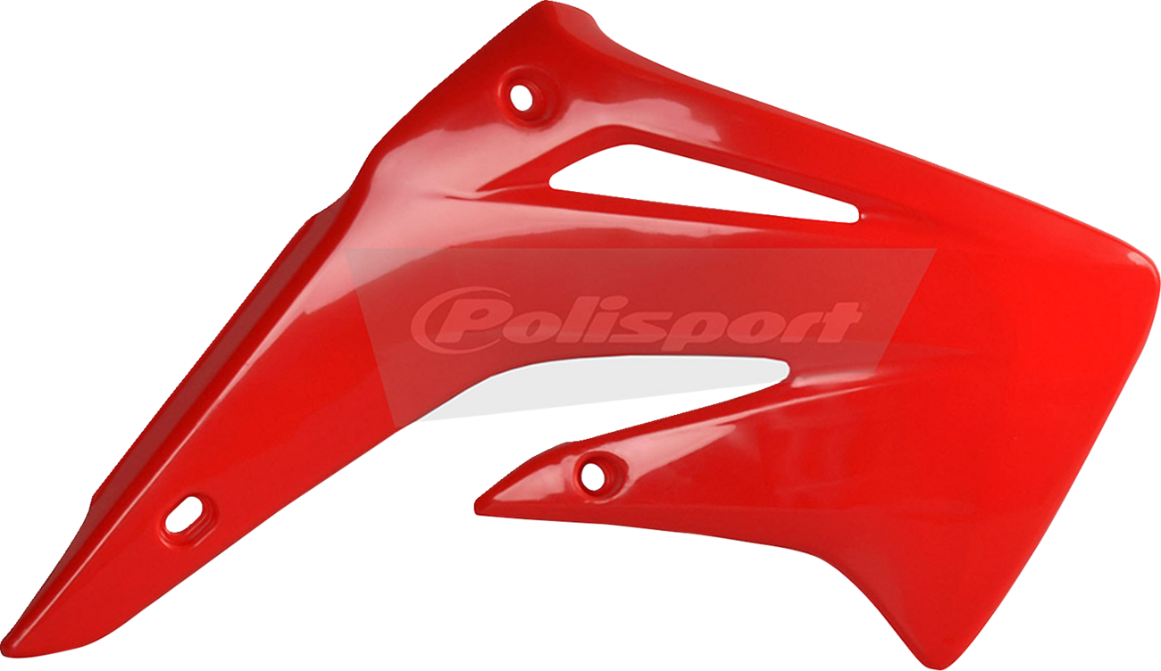 Polisport Radiator Cover - '04 OEM Red - CR 85R 2003-2007 Honda CR85R