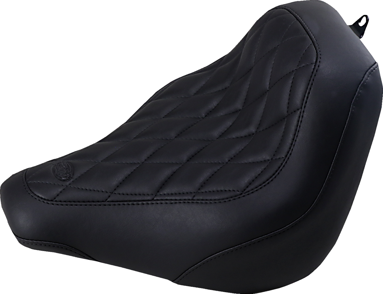 Mustang Wide Tripper™ Seat - Diamond Stitching 2018-2020 Harley Davidson FXBB Street Bob 107 / 2021-2021 Harley Davidson FXBBS Street Bob 114