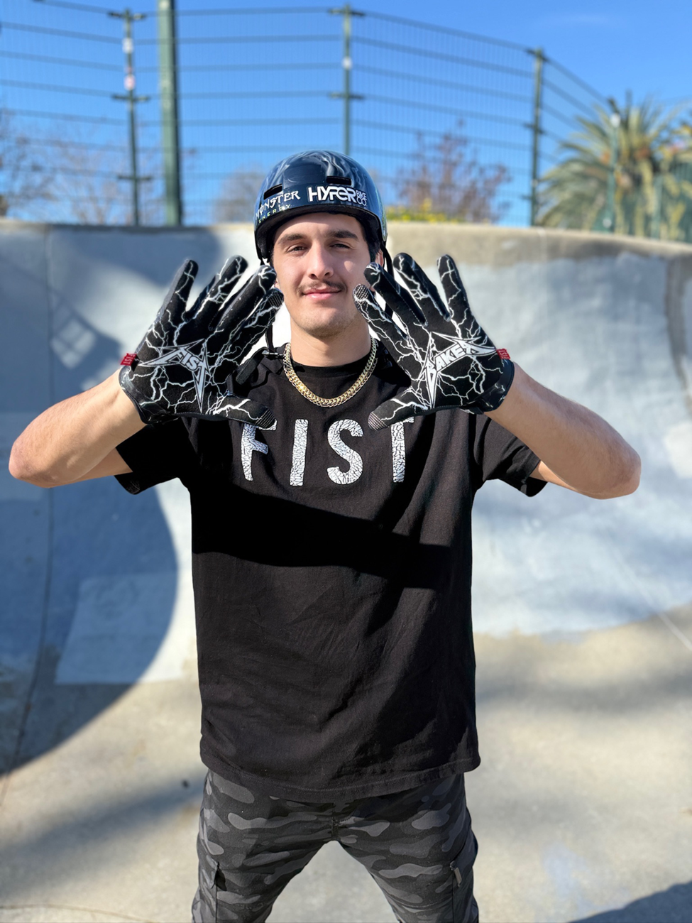 FIST HANDWEAR Strapped Brady Baker Lightning Gloves