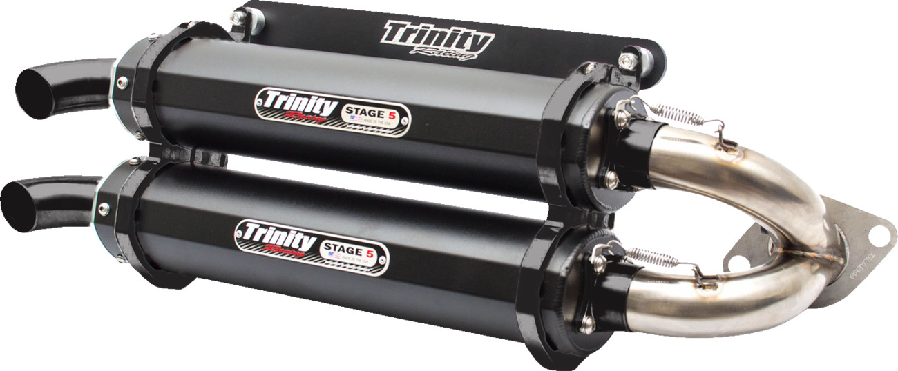 Trinity Racing Stage 5 Slip-On Exhaust Polaris RZR XP / XP 4 1000 2015-2023