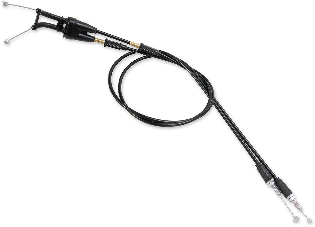 Moose Racing Black Vinyl Throttle Cable