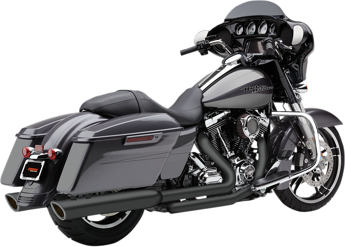 Cobra 909 Slip-On Mufflers For Harley Touring 1995-2016