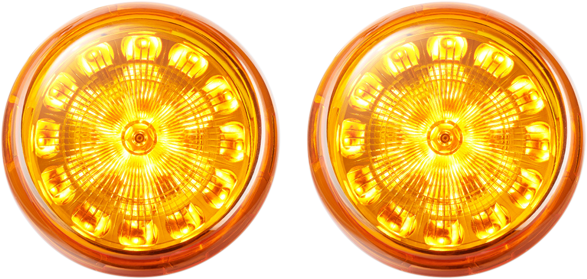 Custom Dynamics ProBEAM LED Rear Turn Signal Inserts For Harley 2000-2025