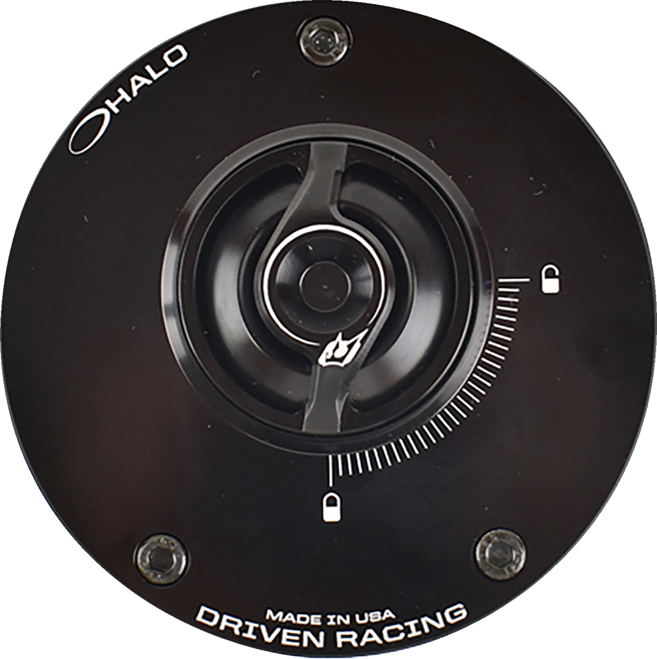 Driven racing Fuel Cap Base - Black - Suzuki