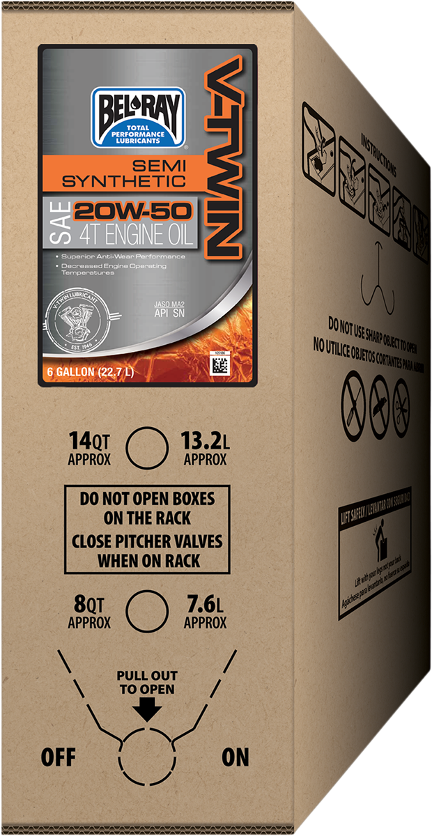 Bel-ray V-Twin Semi-Synthetic 4-Stroke Engine Oil