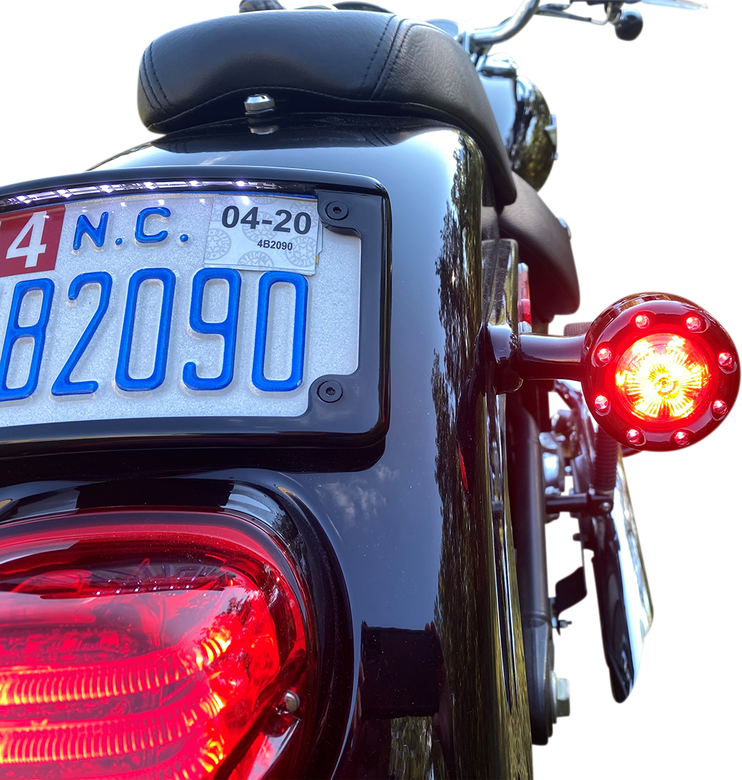 Custom Dynamics ProBeam Bullet Ringz Rear Turn Signals For Harley 2000-2025
