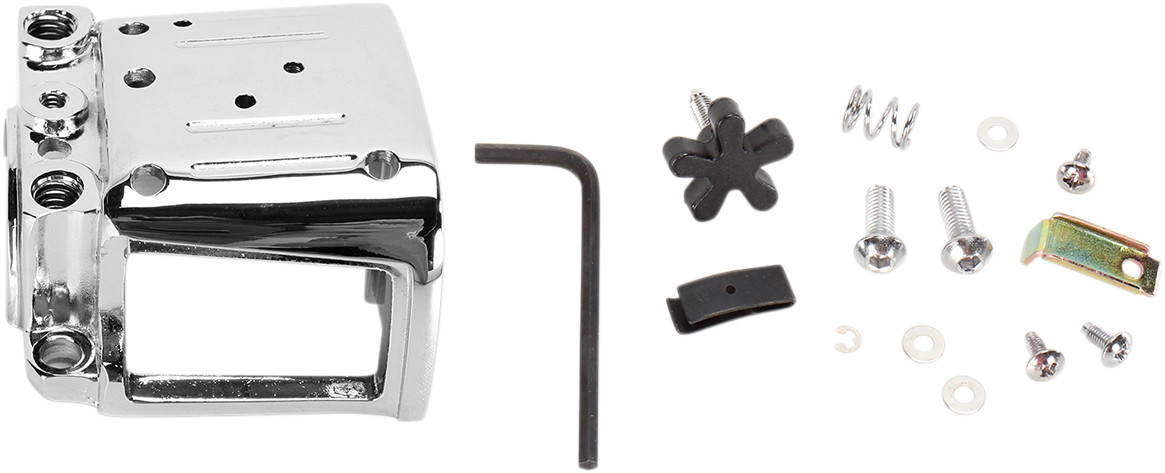 Drag specialties Handlebar Switch Housing Kit - Right - Lower - Chrome Harley Davidson