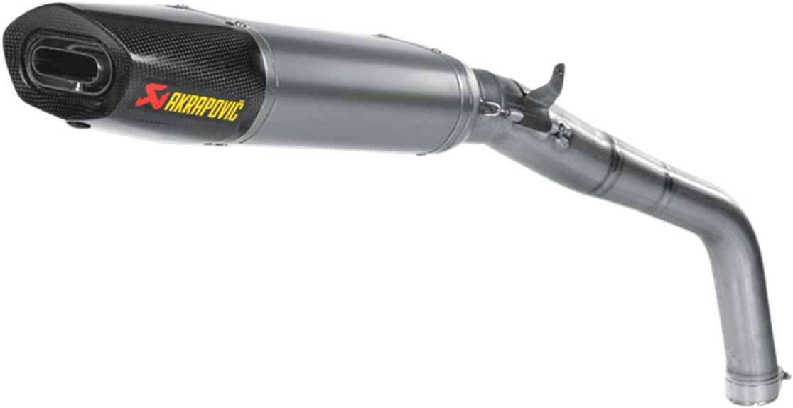 AKRAPOVIC Slip-On Line Muffler — Oval