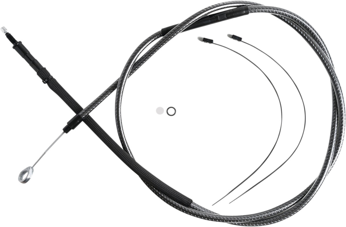 MAGNUM SHIELDING High-Efficiency Polished KARBONFIBR Clutch Cable