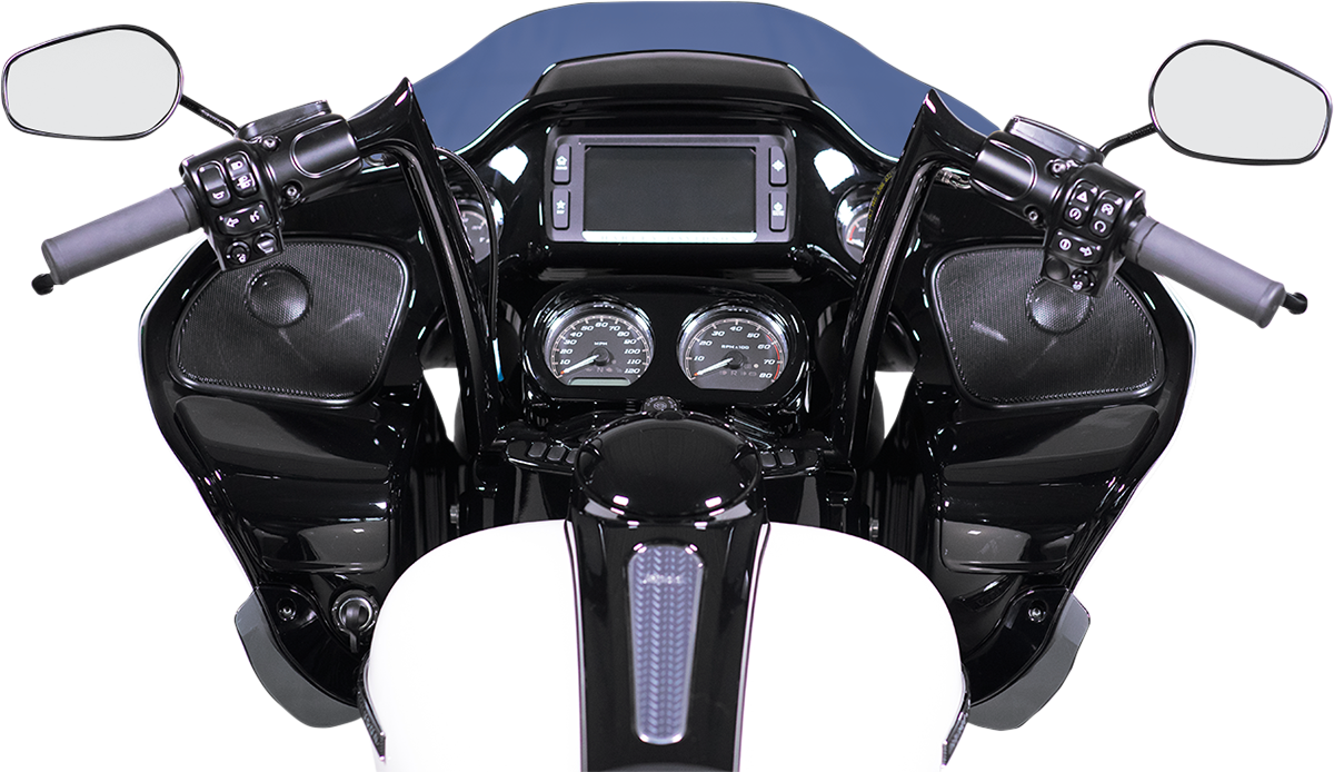 Fat Baggers Inc. 1 1/4" EZ Install Pointed Top Handlebar For Harley Road Glide 2015-2024