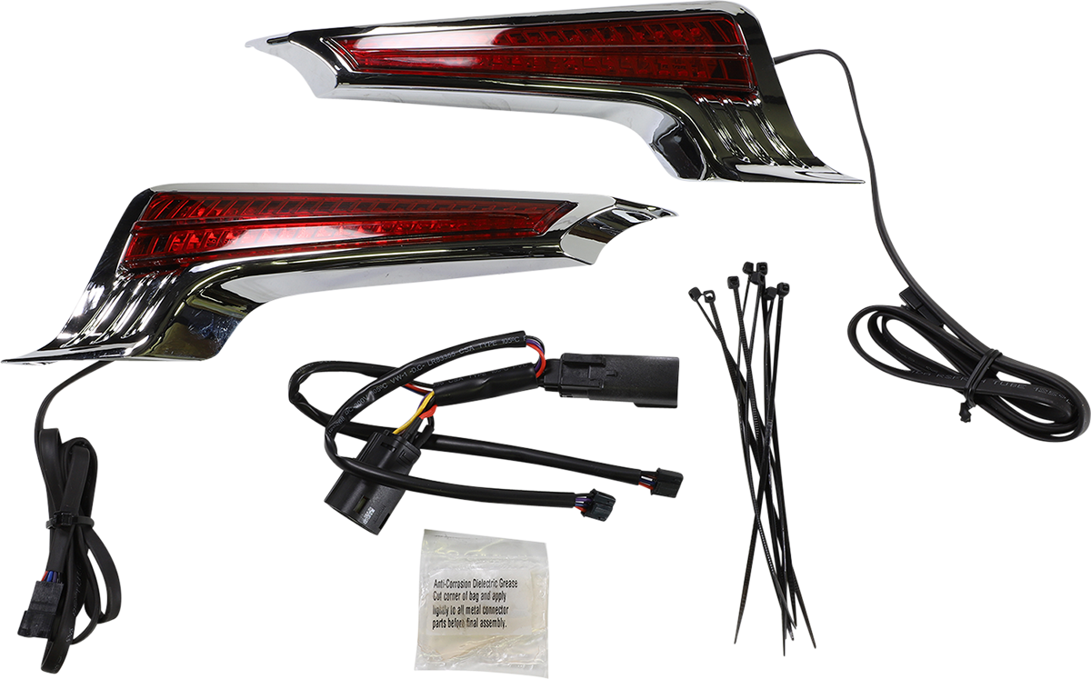 Ciro LED Filler Panel Accent Lights For Harley Touring 2014-2025