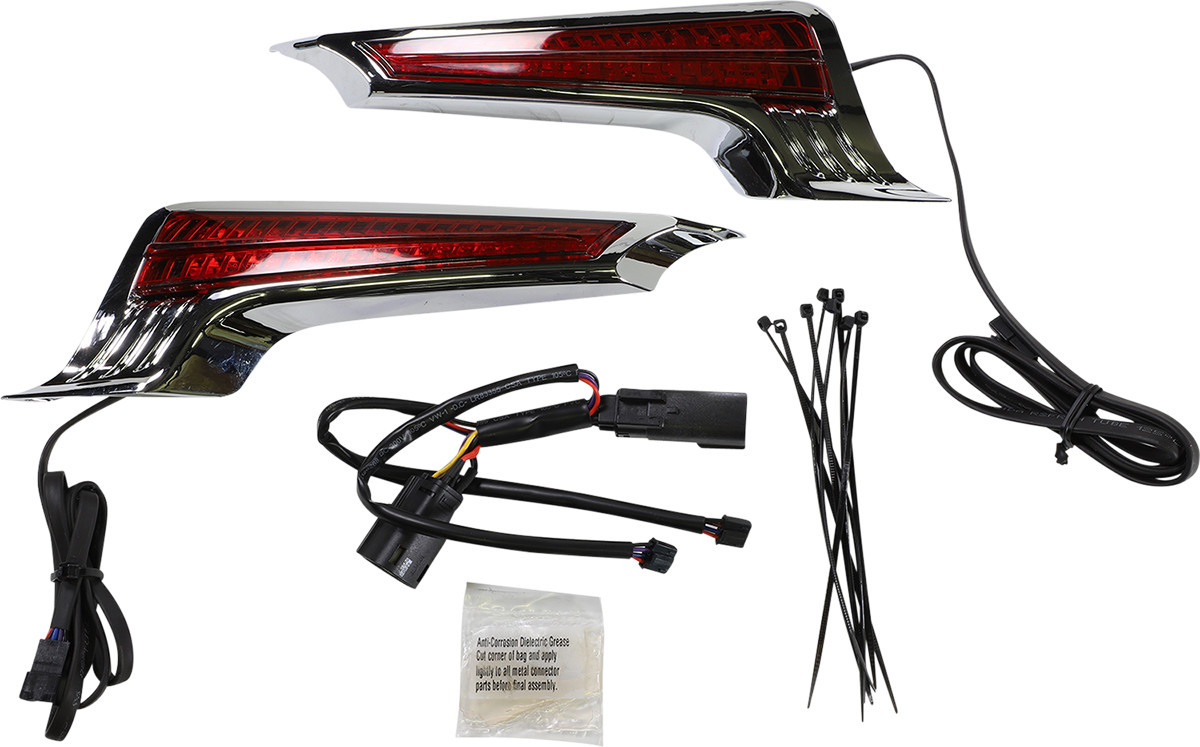 Ciro LED Filler Panel Accent Lights For Harley Touring 2014-2025