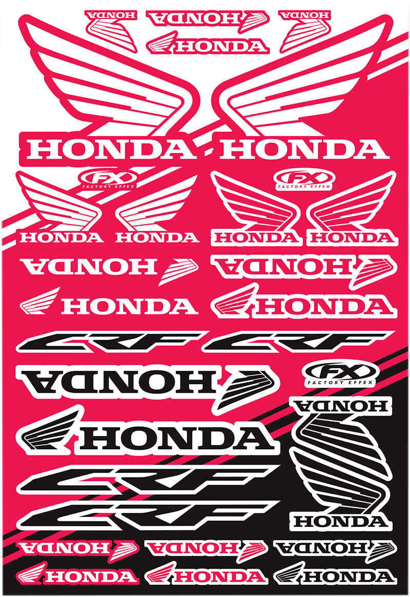 Factory effex Sticker Sheet