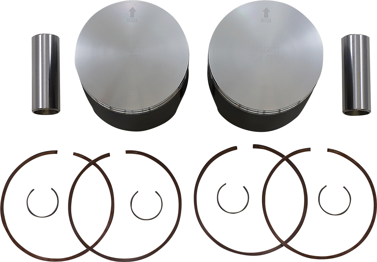 WOSSNER Piston Kit for 2 Stroke