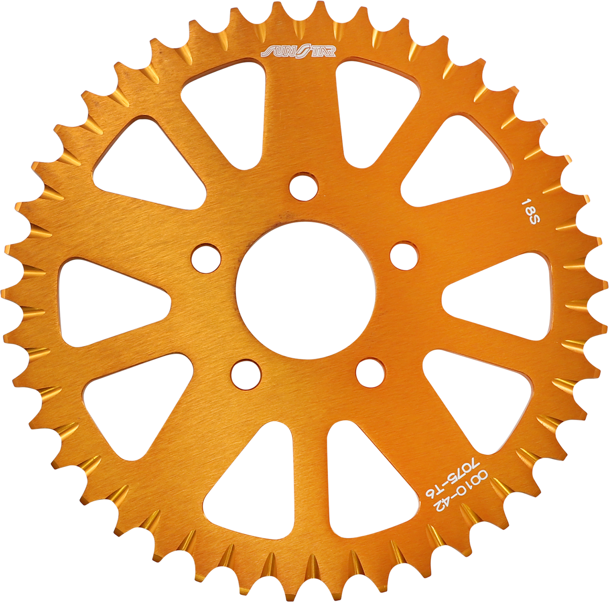 Sunstar Rear Aluminum Sprocket KTM 50cc 2010-2013 (42T)