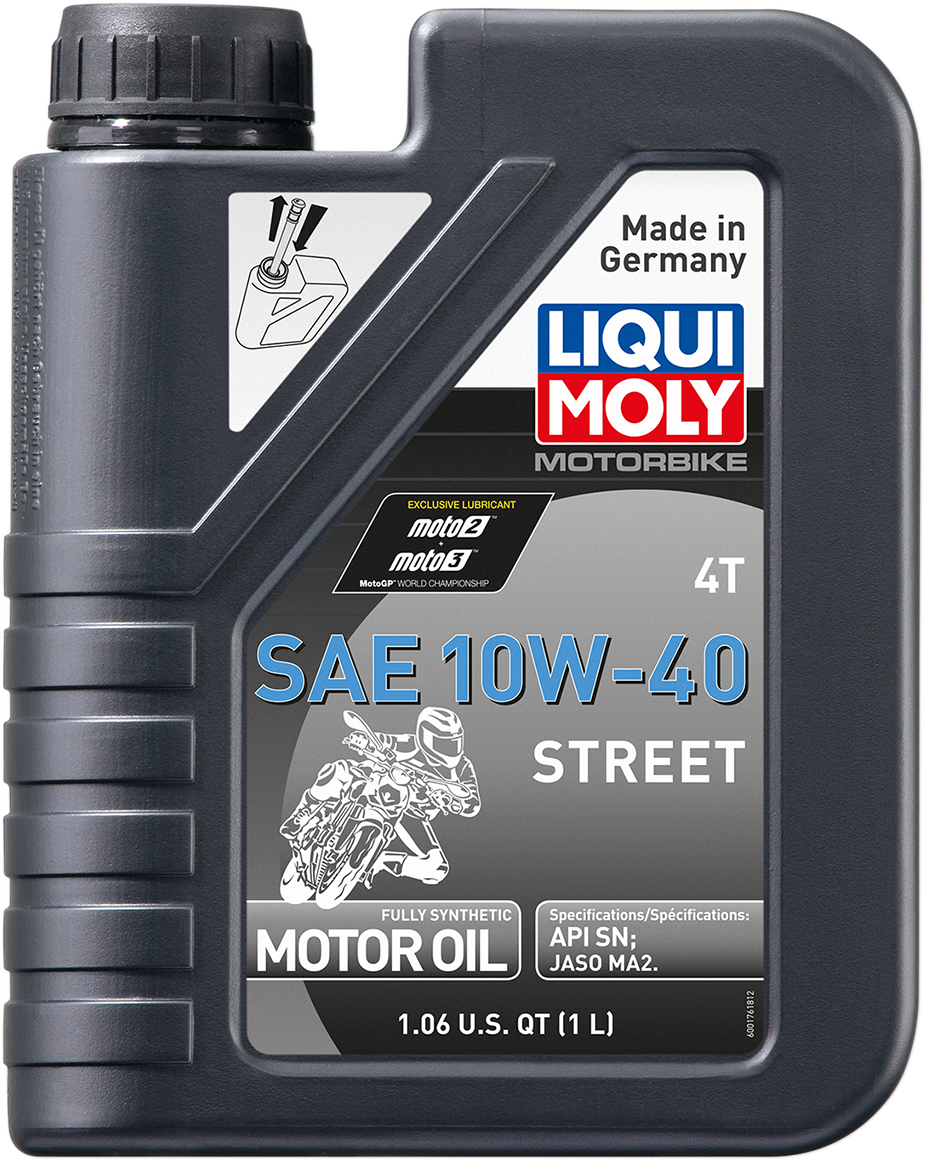 Liqui Moly 4T Synthetic Street Engine Oil