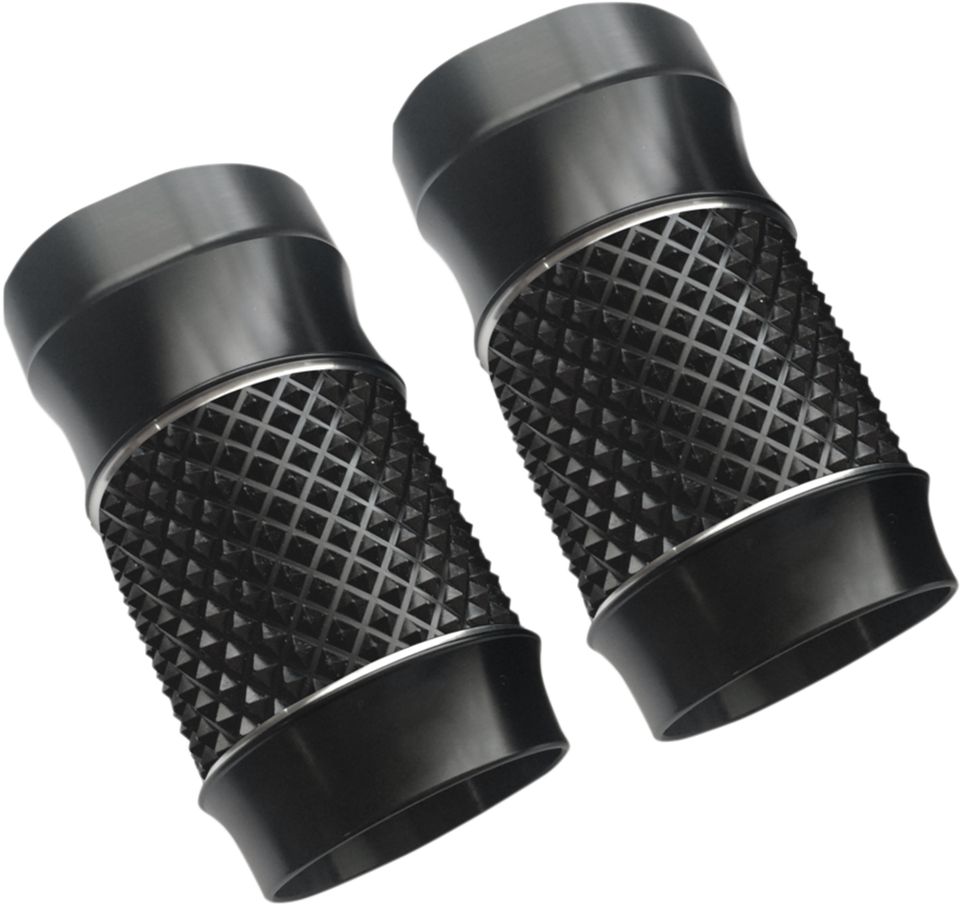 EDDIE TROTTA DESIGNS Fork Slider Covers — Cross Cut