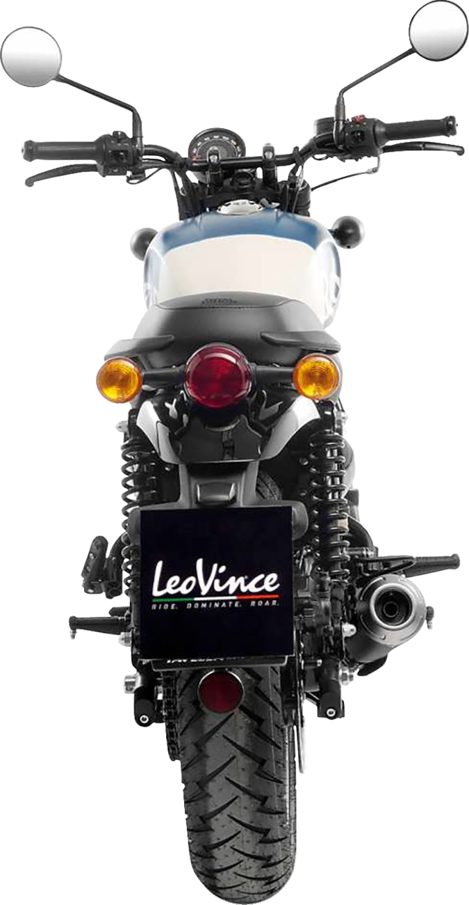 LeoVince GP One Slip-On Exhaust Royal Enfield Hunter 350 2023-2024