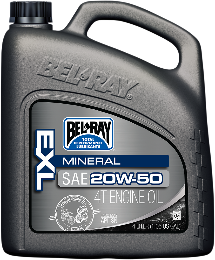 Bel-ray EXL Mineral 4T Engine Oil