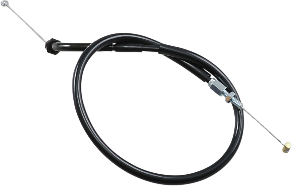 Motion pro Black Vinyl Throttle Cable - Pull - '87-'90 CBR600F 1987-1988 Honda CBR600F Hurricane / 1987-1990 Honda CBR600F