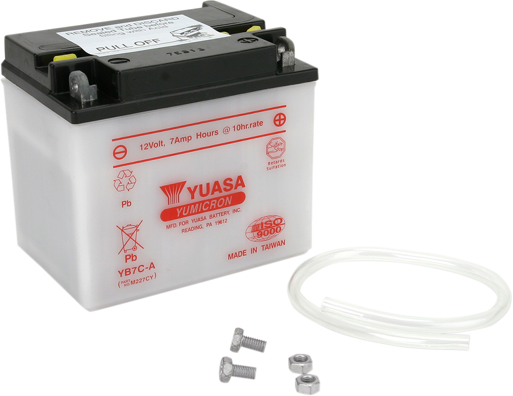 YUASA Conventional Battery — 12 V