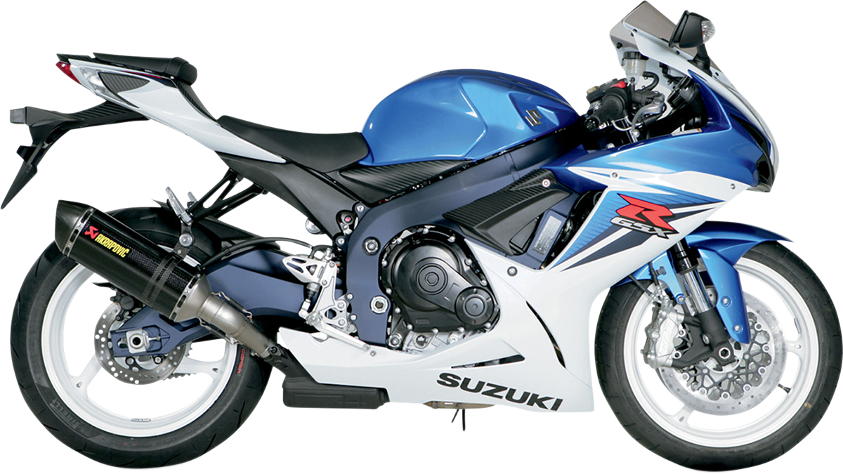 Akrapovic Slip-On Line Carbon Fiber Muffler S-S6SO8-HZC Suzuki GSX-R600 750