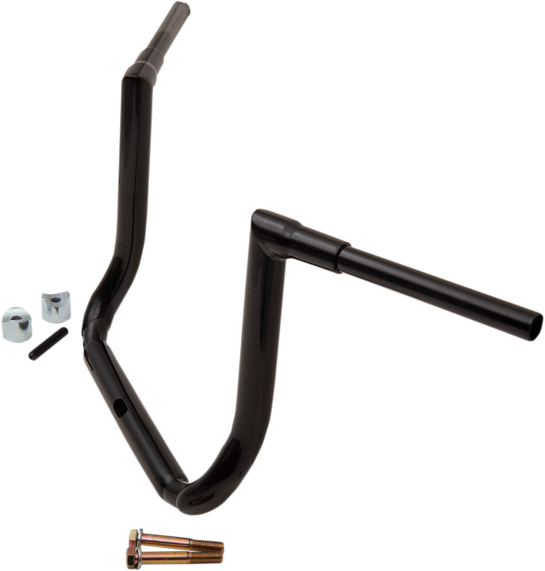La choppers 1-1/2" Grande Twin Peaks Touring Handlebar - 14" - Black Harley Davidson