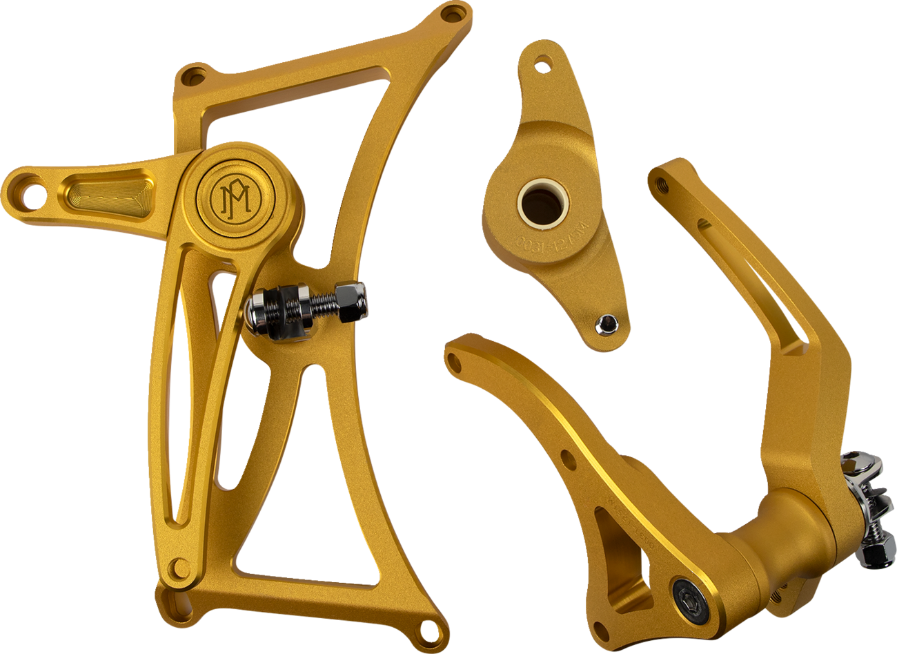 PERFORMANCE MACHINE (PM) Mid Controls Touring rearset - 00351179MSMG image 1 of 4