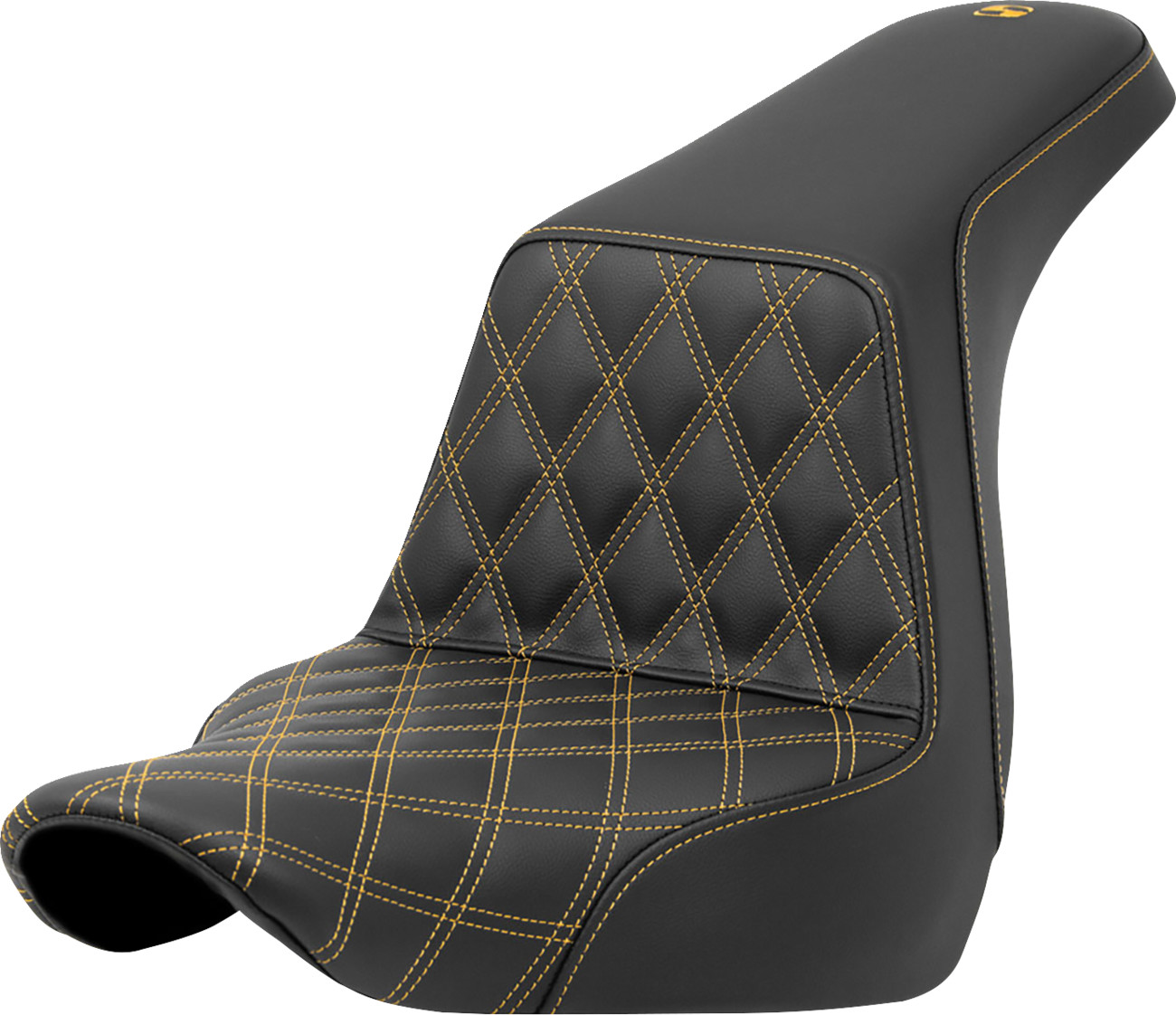 SADDLEMEN Lattice Stitch Step-Up Seat