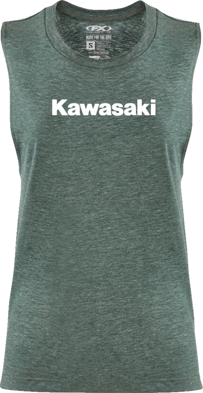 Factory Effex Kawasaki Women's Muscle Tank Top
