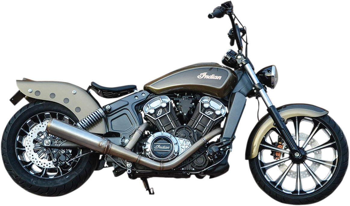 Klock Werks Outrider Tire Hugger Series Front Fender For Indian Scout 2015-2025