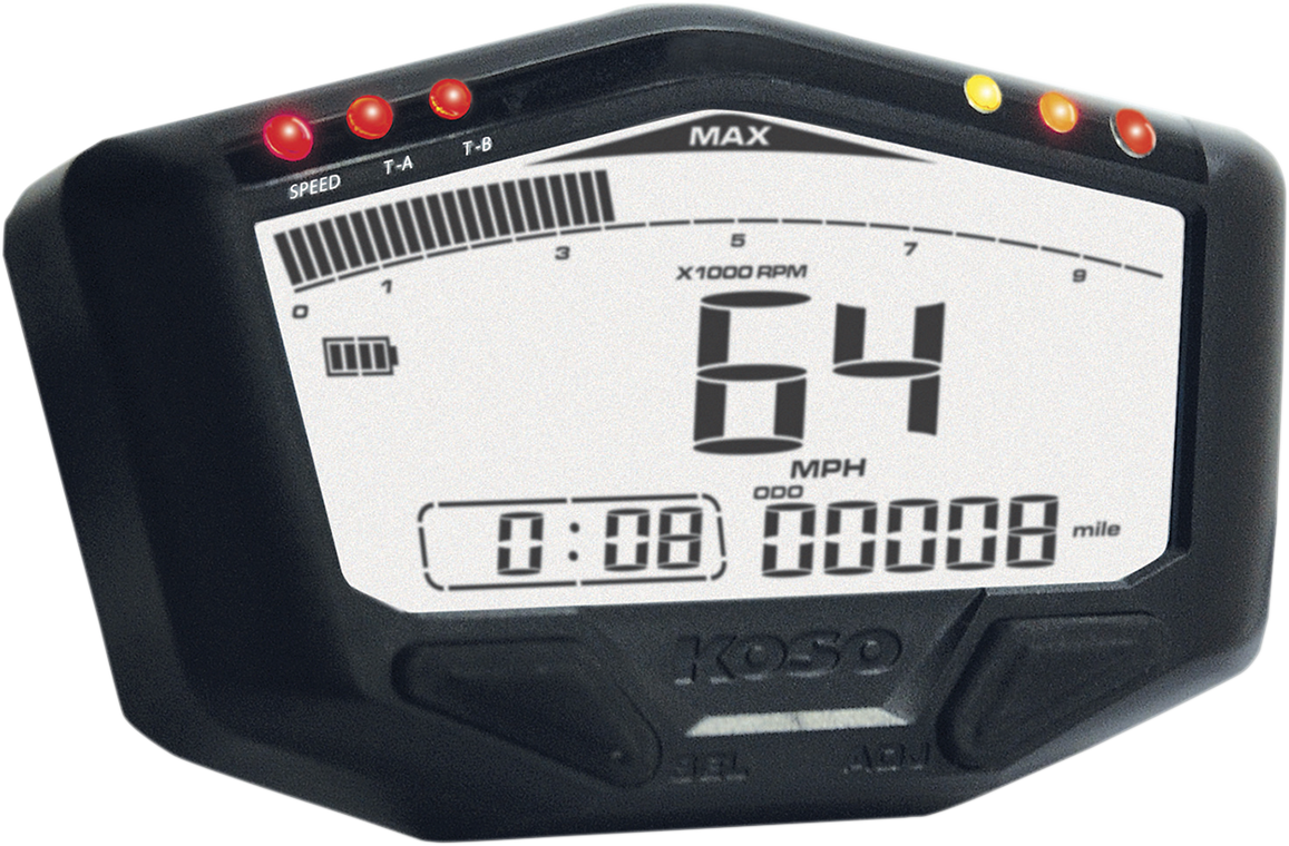 KOSO NORTH AMERICA DB-02 Off-Road Speedometer