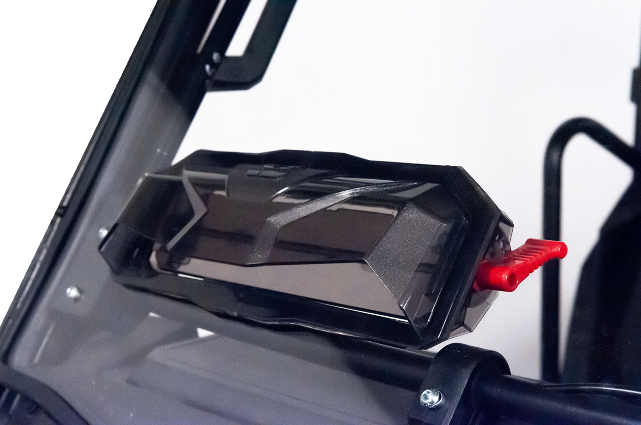 Seizmik Flip-Up Windshield With Vents Polaris Ranger XP 900 / 1000 / Crew 2013-2025