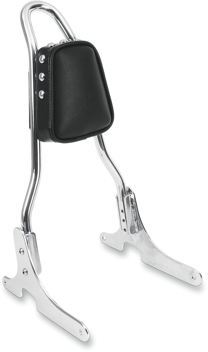Drag specialties seats Tapered Backrest Pad - Smooth w/ Studs