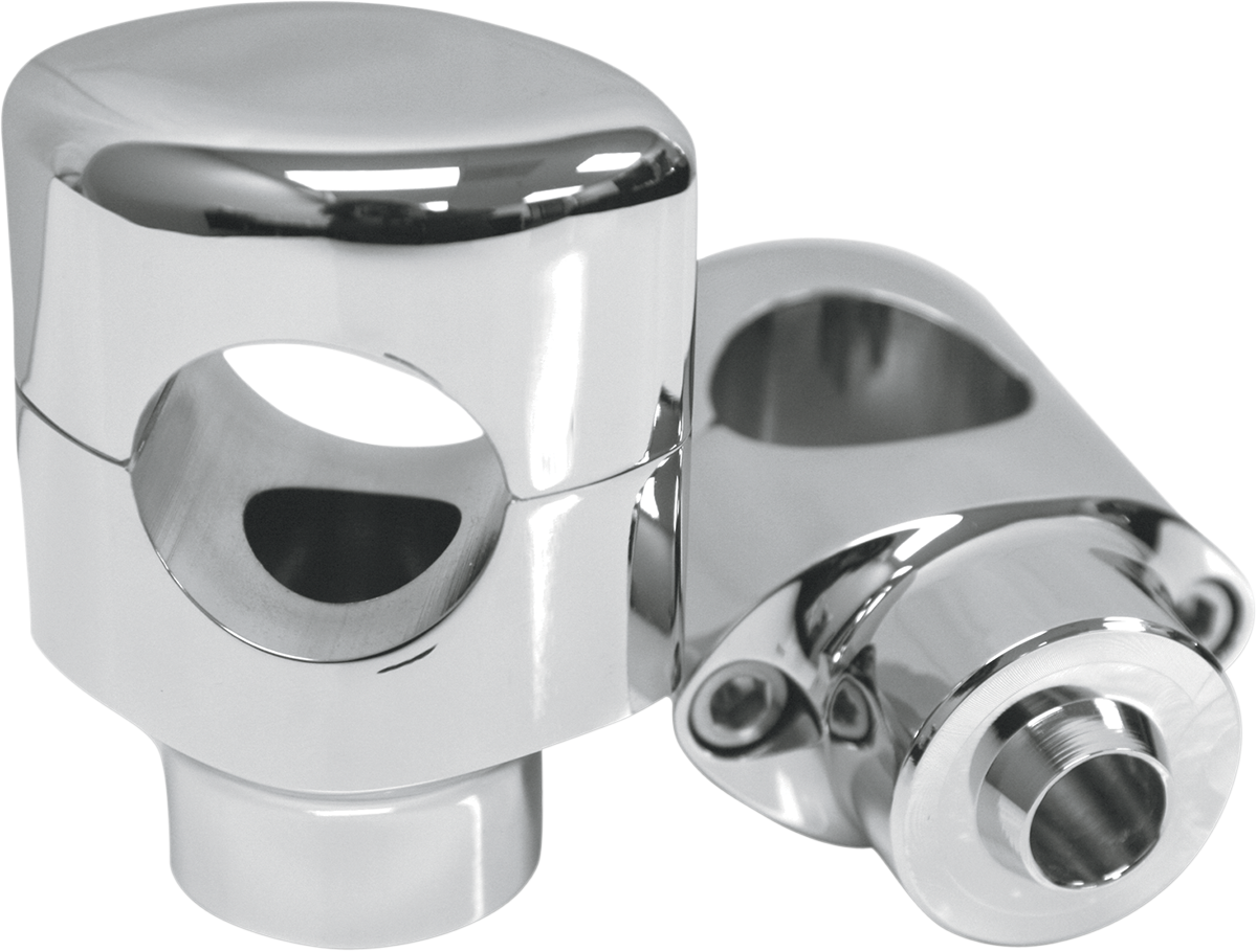 Drag specialties Big Buffalo 1-1/2" Springer Handlebar Riser Kit - Chrome Harley Davidson