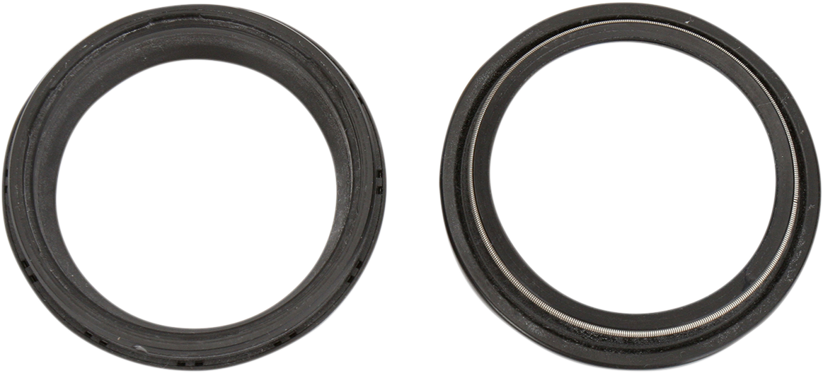 Parts unlimited Front Fork Seals - 48 mm ID x 58.5 mm OD x 4.7/11.5 mm T Yamaha/Kawasaki/Husqvarna/Honda/Suzuki/Beta