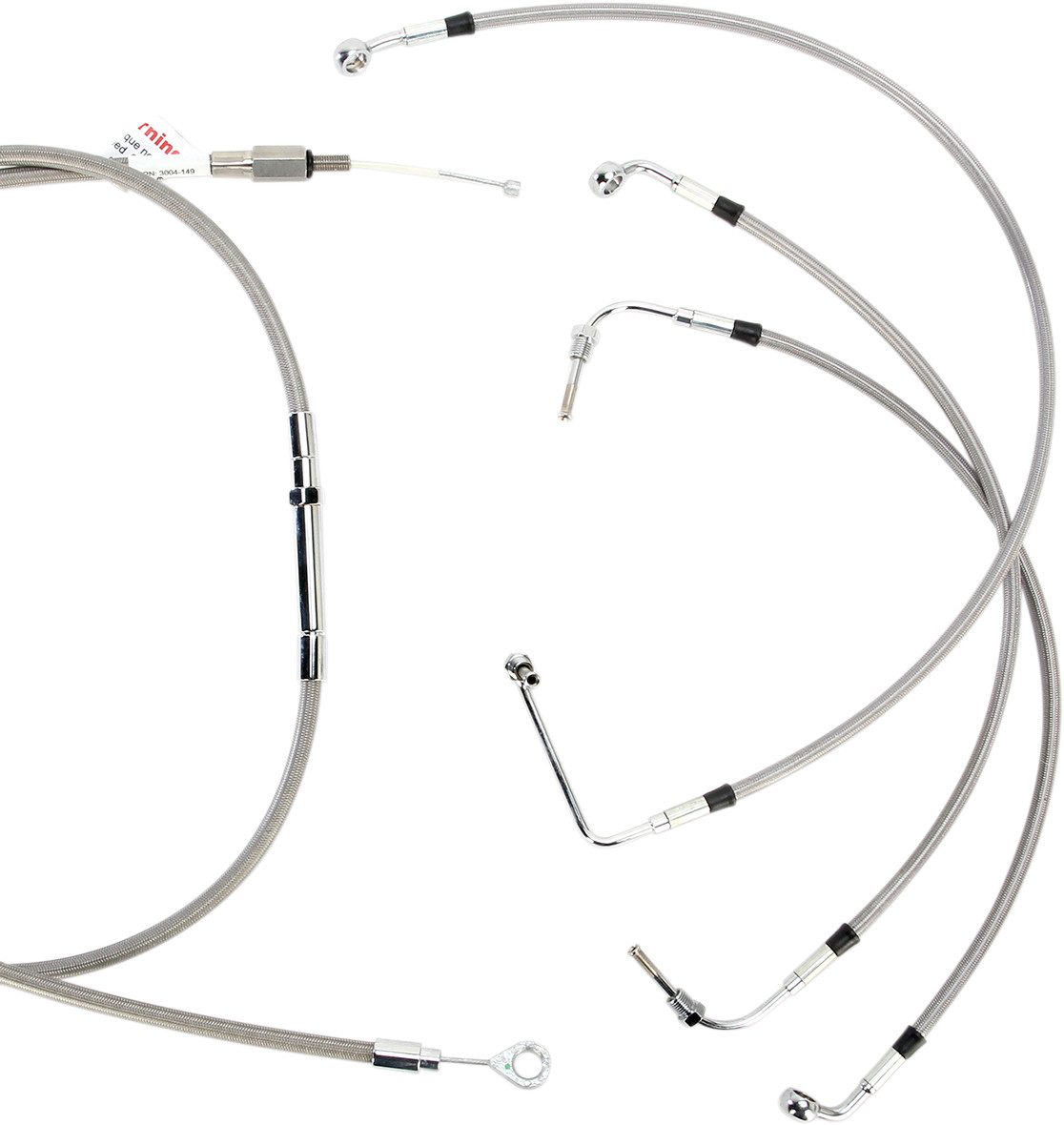 Burly Handlebar Cable Installation Kit For Harley Touring 2008-2013