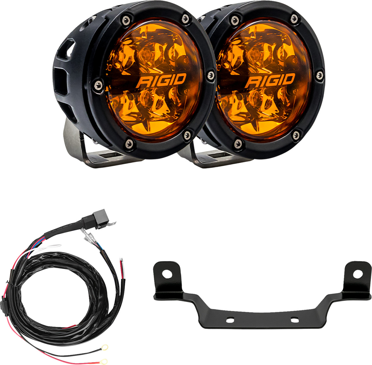 Rigid 360-Series Amber Pro Lower Grille Kit Polaris RZR Pro R / Turbo R 2017-2024