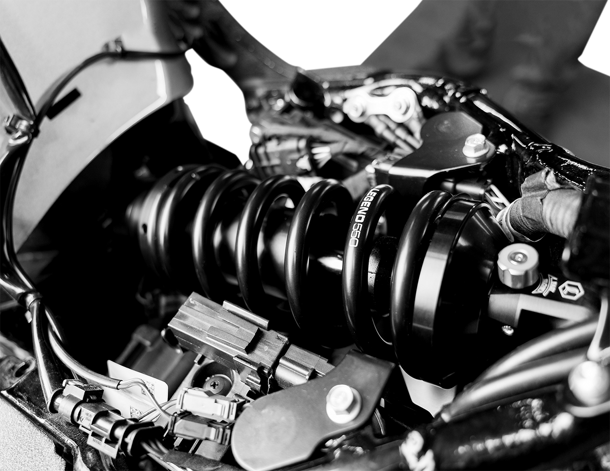 Legend Suspension Revo-A Mono Shock For Harley Softail 2018-2024