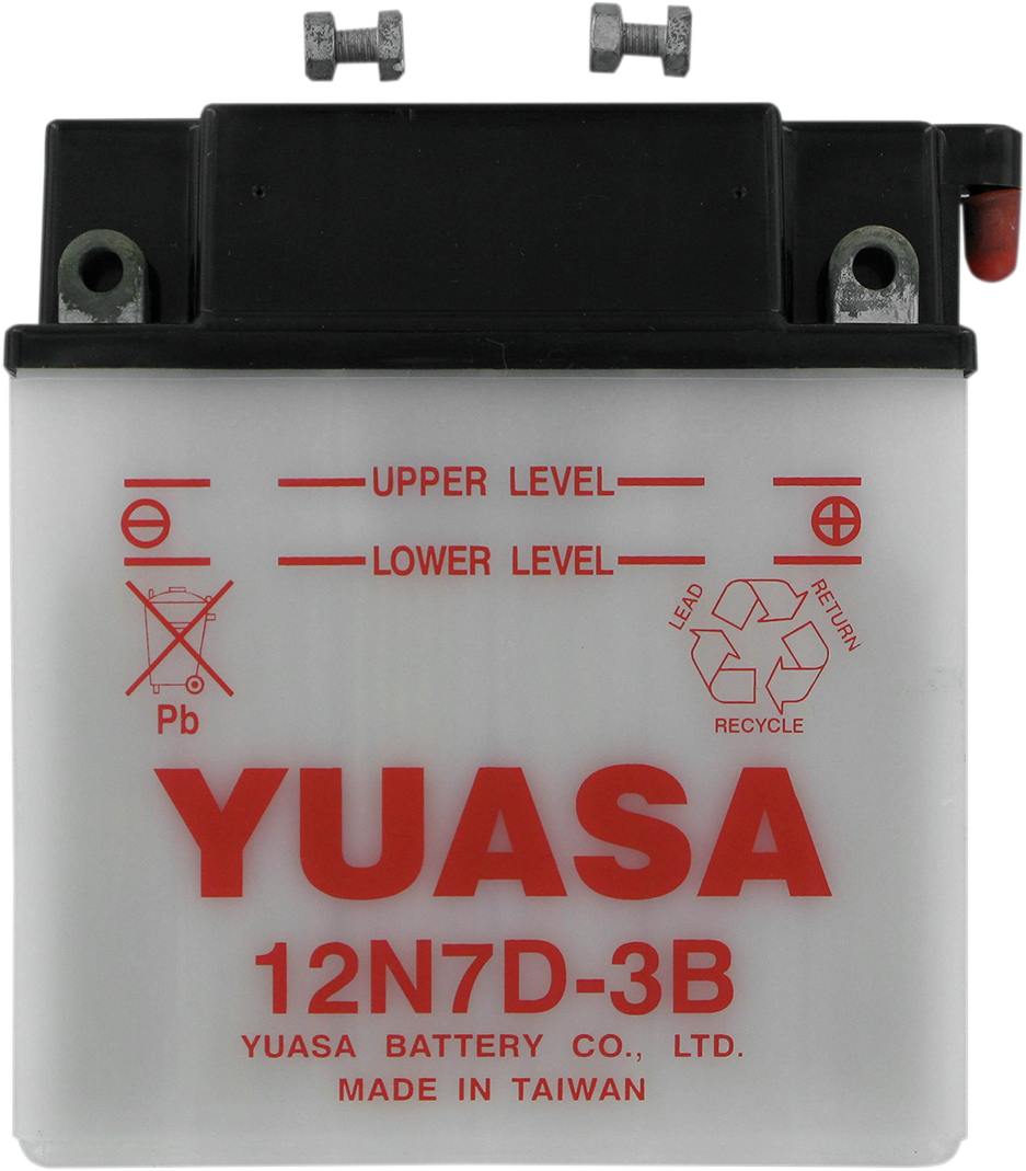 YUASA Conventional Battery — 12 V