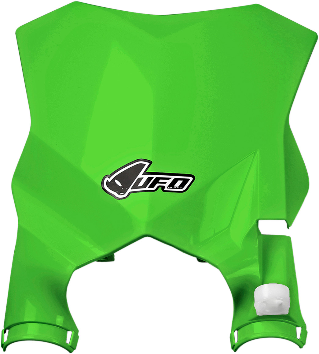 UFO Stadium Number Plate with Fork Guards