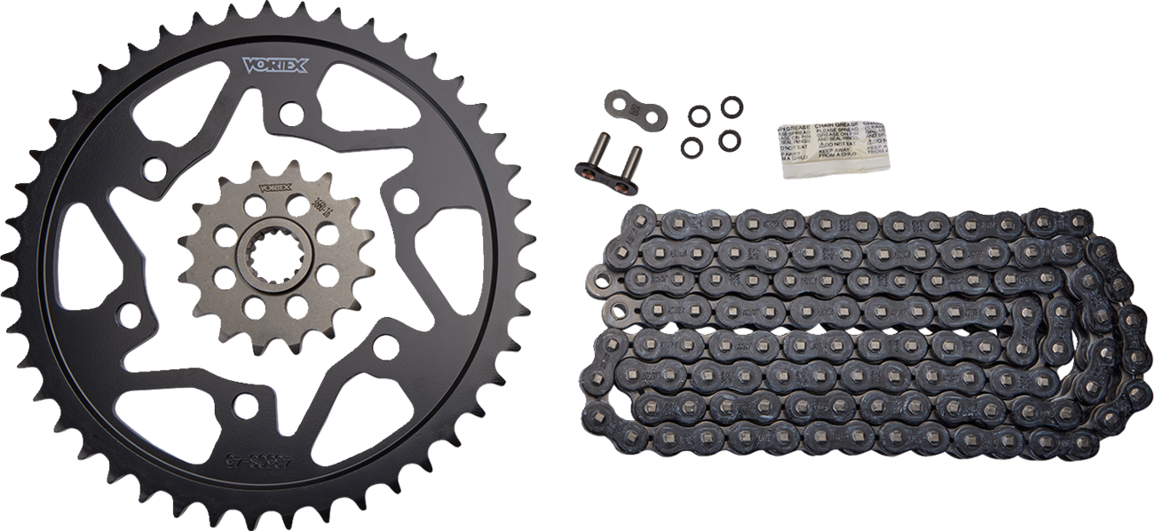 VORTEX OES Original Equipment Steel Chain Kit