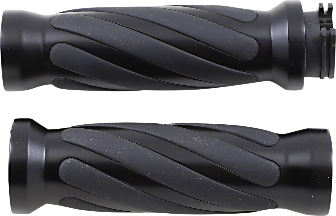 Drag Specialties Twisted Grips For Harley With Dual Cable Throttle