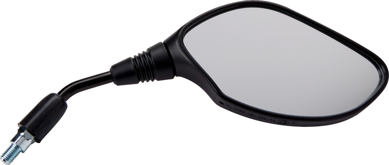 Parts unlimited Mirror - Side View - Oval - Black - Right Honda