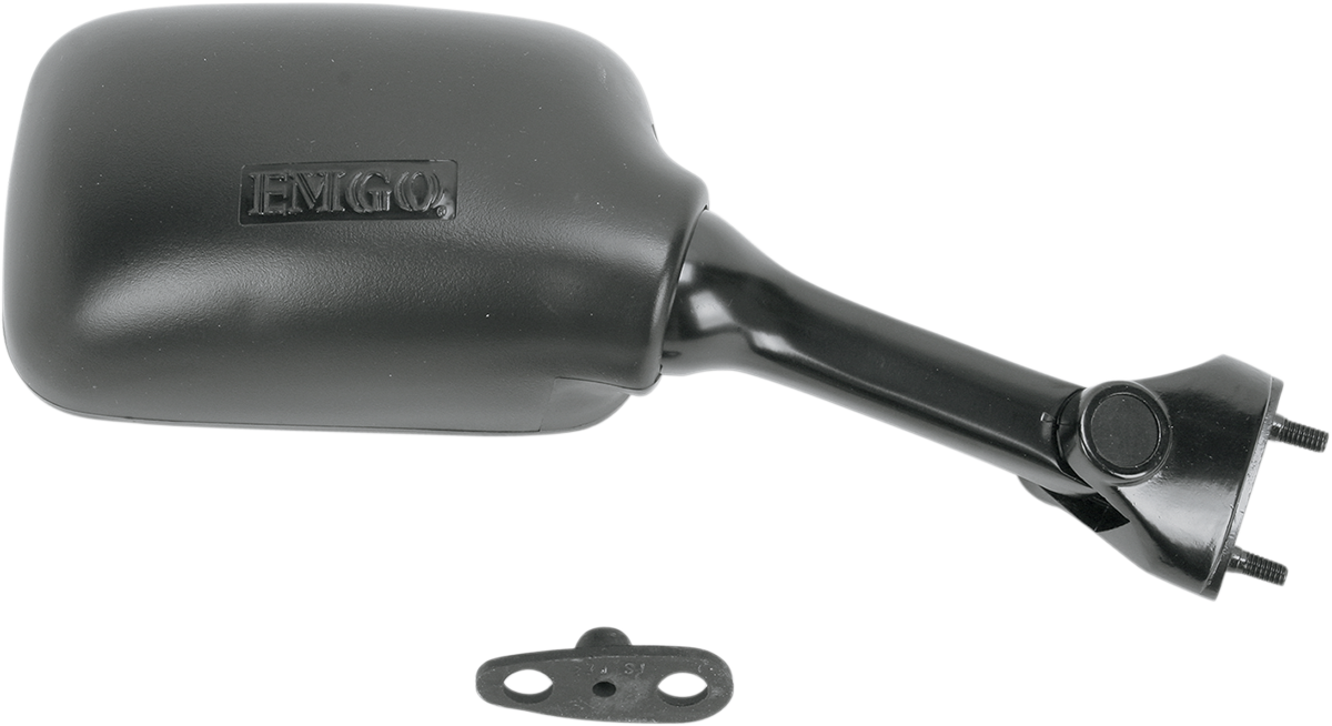 Emgo Mirror - Side View - Rectangle - Black - Right 1997-2000 Suzuki GSX-R600 / 1996-1999 Suzuki GSX-R750